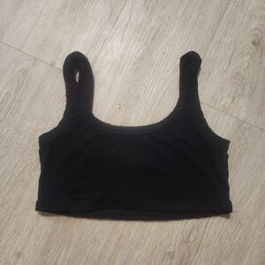 Joah Brown raw edge crop tank S/M